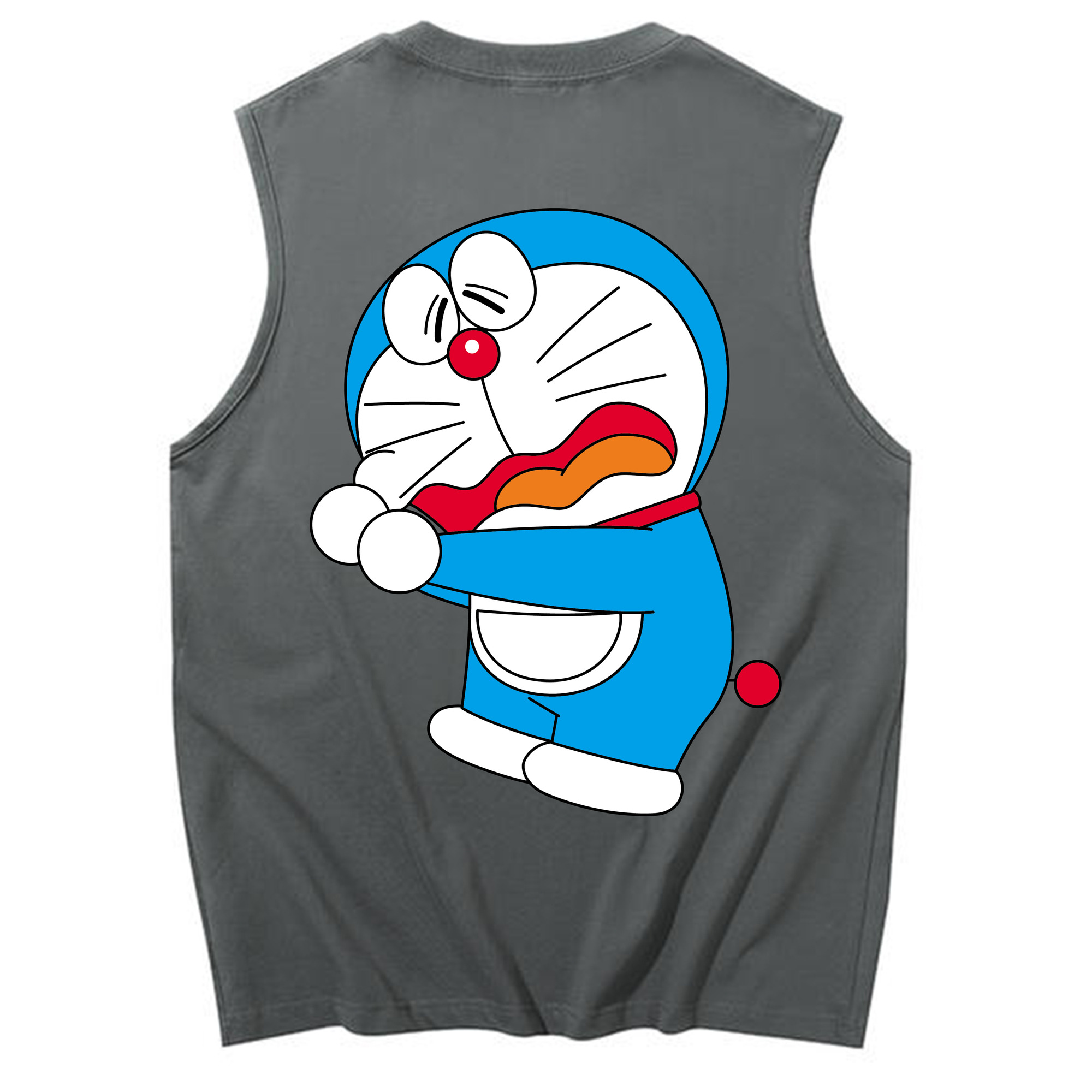 （画像用） ドラえもん Doraemon コットン100％タンクトップ（背面プリント）